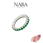 ETERNITY EMERALD RING